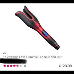 Chi Lava 1” Spin N Curl Curling Iron